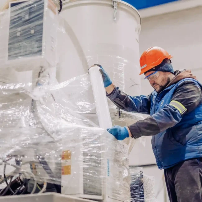 Montaje y desmontaje de máquinas | SERVICIOS