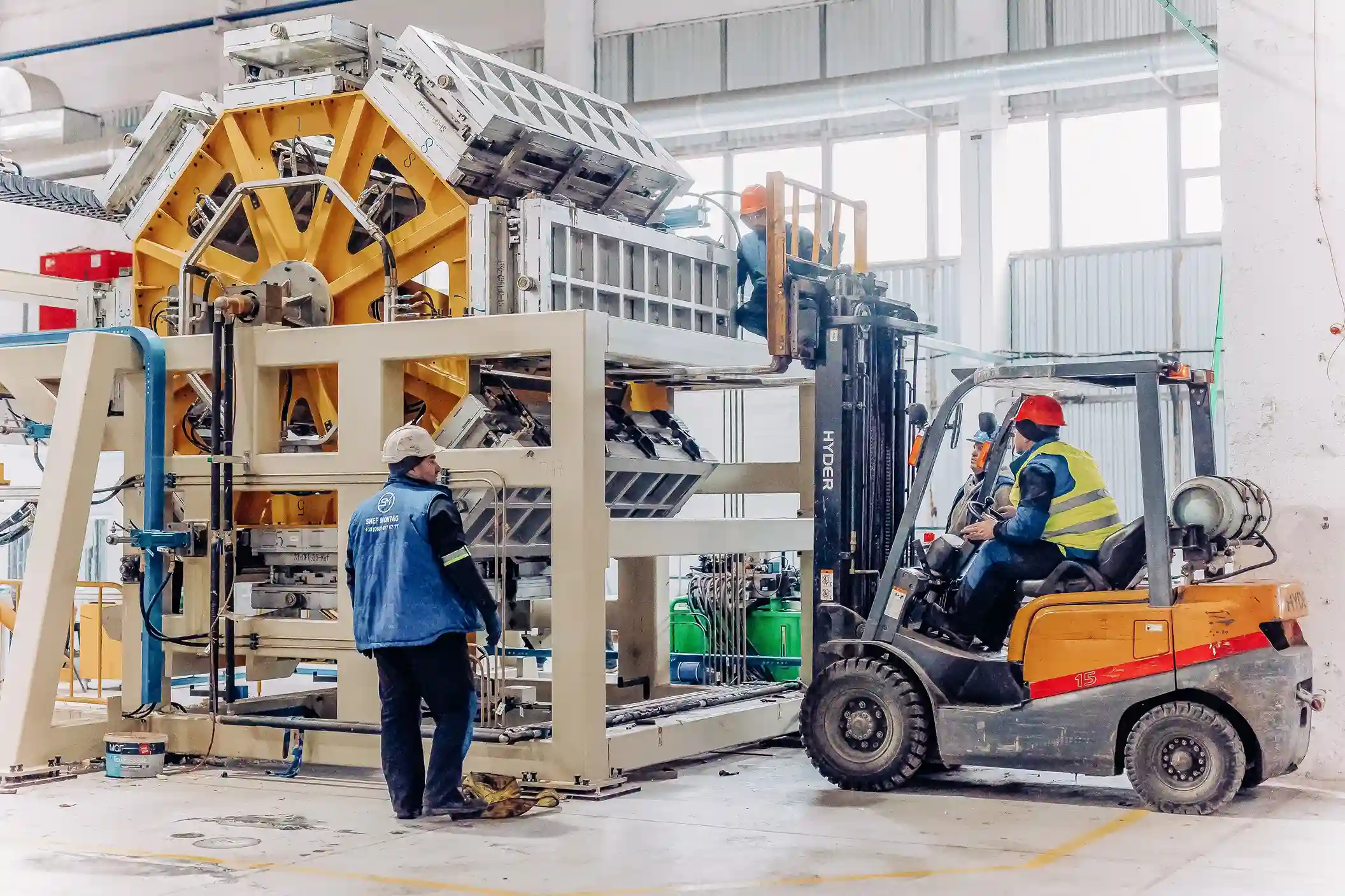 Traslado de maquinaria | SERVICIOS